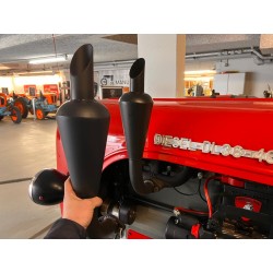 Scarico DL 36–40 con rivestimento ceramico per trattore Lamborghini – resistente & originale