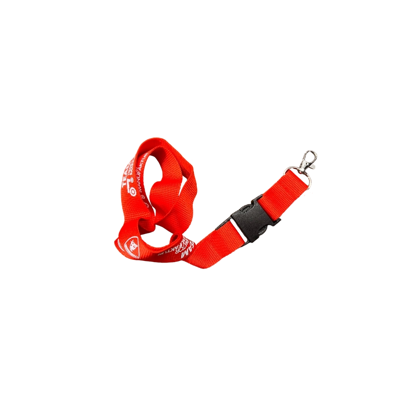 Team Traktormanufaktur Lanyard Red – official fan & staff accessory