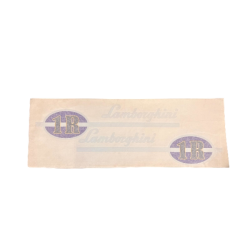 Lamborghini 1R Side Decals Left & Right – vintage lettering for tractor restoration