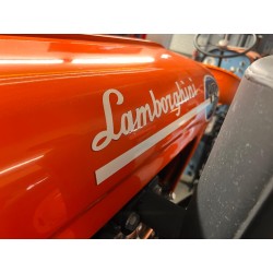 Lamborghini 1R Side Decals Left & Right – vintage lettering for tractor restoration