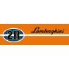 Lamborghini Aufkleber 2R links & rechts – originalgetreue Seitenbeschriftung