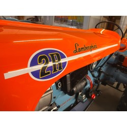 Adesivi Lamborghini 2R laterali – scritte sinistra/destra originali