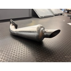 Auspuff blank für kleine DL-Serie – Lamborghini Traktor Originalform