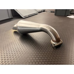 Auspuff blank für kleine DL-Serie – Lamborghini Traktor Originalform