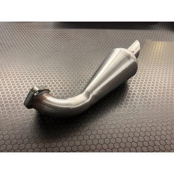 Auspuff blank für kleine DL-Serie – Lamborghini Traktor Originalform