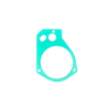 Diesel Pump Gasket for Lamborghini DL 25 – CNC from C4400 Brass