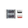 4-way Terminal Block with Jumpers – for 12 V / 24 V Wiring