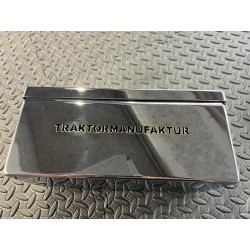 Cassa per Attrezzi Traktormanufaktur Cromata – Design in Acciaio con Scrittura Laser