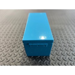 Werkzeugbox Traktormanufaktur blau gepulvert mit gelasertem Schriftzug | Exklusiv bei Traktormanufaktur