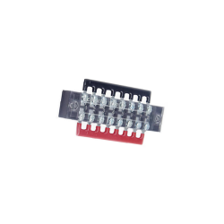 8-way Terminal Block with Jumpers – for 12 V / 24 V Wiring